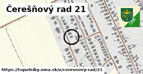 Čerešňový rad 21, Topoľníky