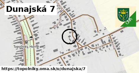 Dunajská 7, Topoľníky