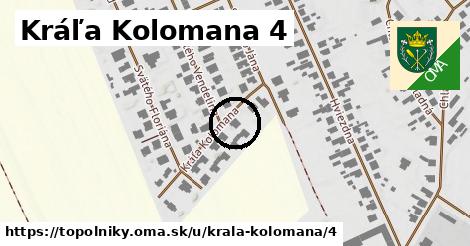 Kráľa Kolomana 4, Topoľníky