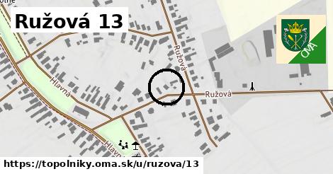 Ružová 13, Topoľníky