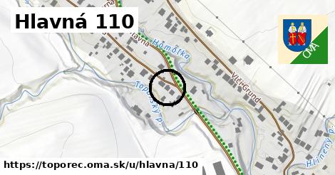 Hlavná 110, Toporec