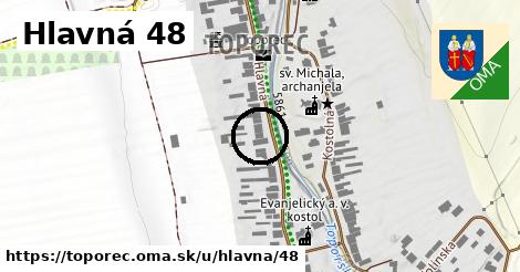 Hlavná 48, Toporec