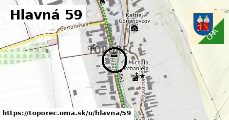 Hlavná 59, Toporec