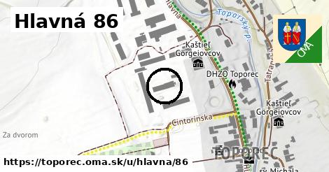 Hlavná 86, Toporec