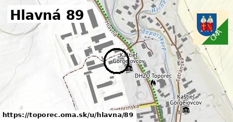 Hlavná 89, Toporec