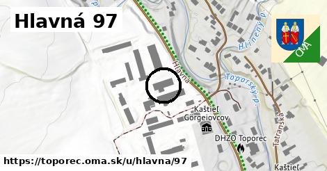 Hlavná 97, Toporec