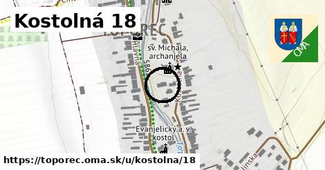 Kostolná 18, Toporec