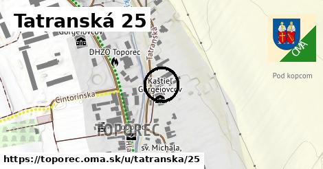 Tatranská 25, Toporec