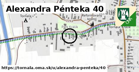 Alexandra Pénteka 40, Tornaľa