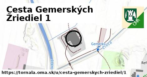 Cesta Gemerských Žriediel 1, Tornaľa