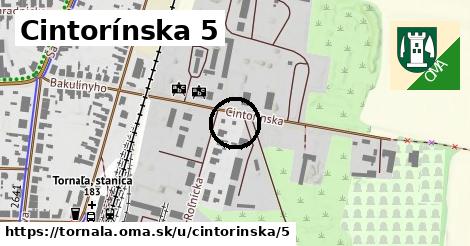 Cintorínska 5, Tornaľa