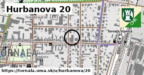 Hurbanova 20, Tornaľa