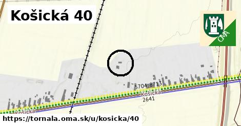 Košická 40, Tornaľa