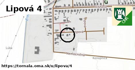 Lipová 4, Tornaľa