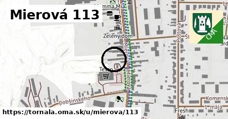 Mierová 113, Tornaľa