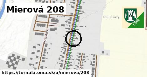 Mierová 208, Tornaľa