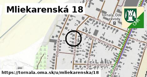 Mliekarenská 18, Tornaľa