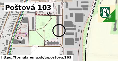 Poštová 103, Tornaľa