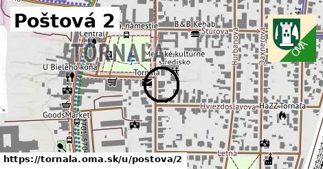 Poštová 2, Tornaľa