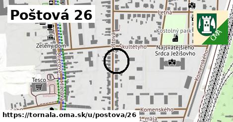 Poštová 26, Tornaľa