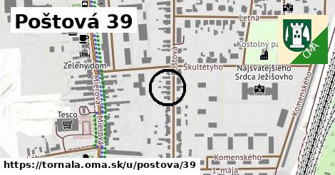 Poštová 39, Tornaľa