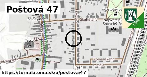 Poštová 47, Tornaľa