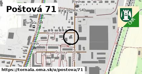 Poštová 71, Tornaľa