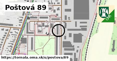 Poštová 89, Tornaľa