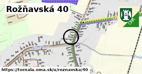 Rožňavská 40, Tornaľa