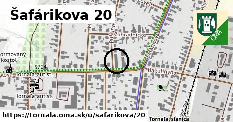 Šafárikova 20, Tornaľa