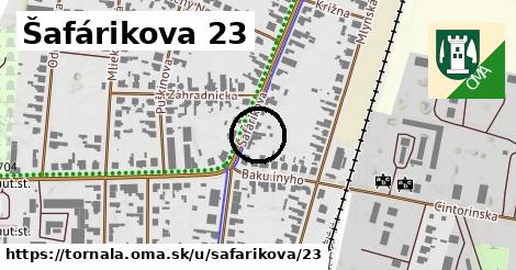 Šafárikova 23, Tornaľa