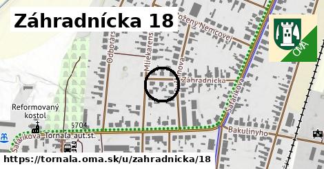 Záhradnícka 18, Tornaľa