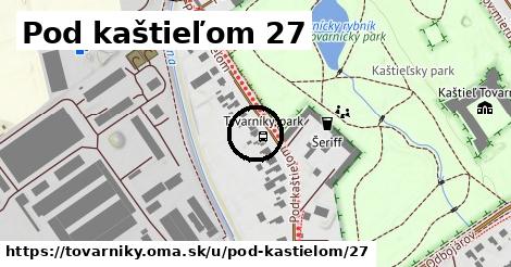 Pod kaštieľom 27, Tovarníky