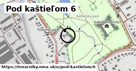 Pod kaštieľom 6, Tovarníky