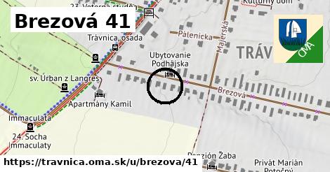 Brezová 41, Trávnica