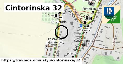 Cintorínska 32, Trávnica