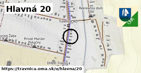 Hlavná 20, Trávnica