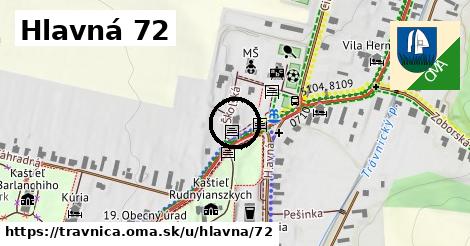 Hlavná 72, Trávnica