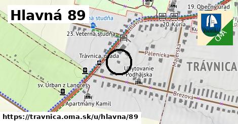 Hlavná 89, Trávnica