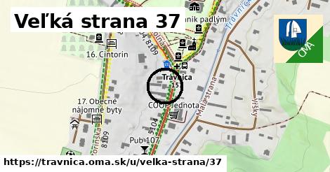 Veľká strana 37, Trávnica