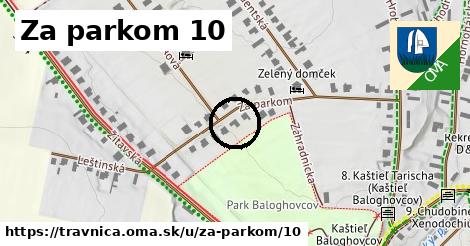 Za parkom 10, Trávnica