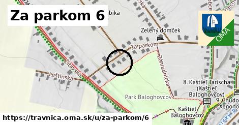 Za parkom 6, Trávnica