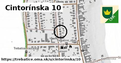 Cintorínska 10, Trebatice