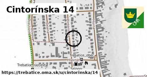 Cintorínska 14, Trebatice