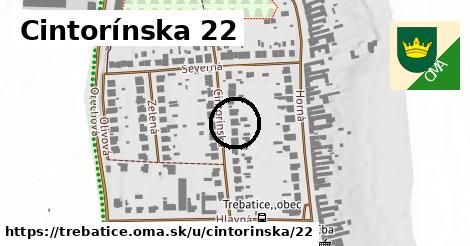 Cintorínska 22, Trebatice