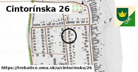 Cintorínska 26, Trebatice