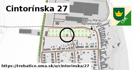 Cintorínska 27, Trebatice