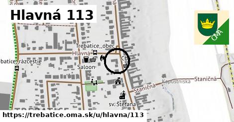 Hlavná 113, Trebatice