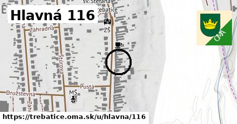 Hlavná 116, Trebatice