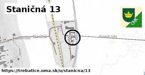 Staničná 13, Trebatice